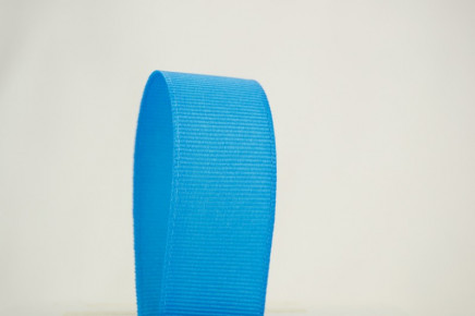Solid Grosgrain Ribbon Island Blue