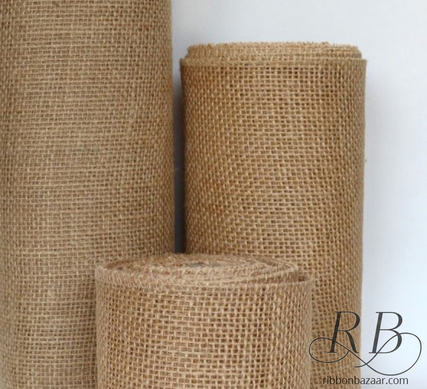 Jute Burlap Ribbon