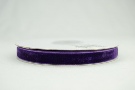 Polyester Woven Velvet Purple