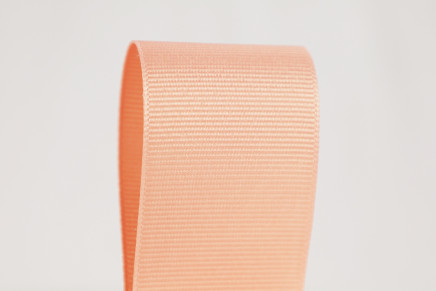 Solid Grosgrain Ribbon Coral Ice