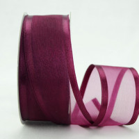 Wired Satin Edge Organza
