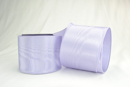 Iris with Same Edge 2-1/2" 10yd Wired Bengaline Moire Ribbon