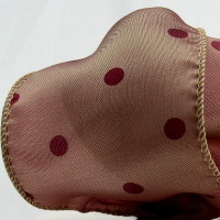 Wired Satin Polka Dots