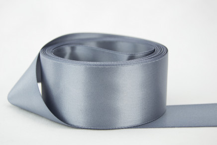 Double Faced Satin Gray
