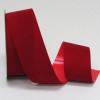 Holiday Red 2-1/2" Waterproof Velvet 25yd Spool