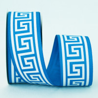 Grosgrain Greek Key Ribbon
