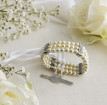 Pearl Corsage Wristlet