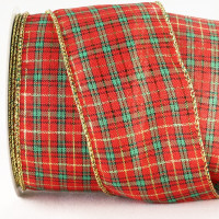 Lindsay Plaid  Taffeta Ribbon