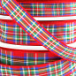 Edinburgh Tartan Plaid Ribbon