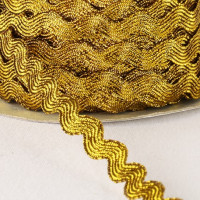 Metallic Rickrack Trim