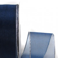 Wired Metallic Edge Organza