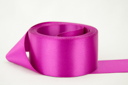 Double Faced Satin Wild Berry
