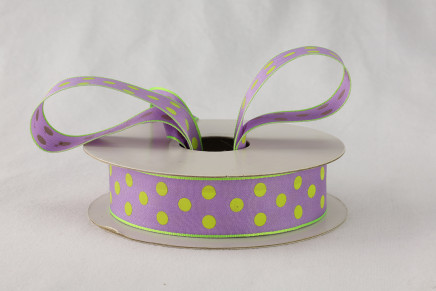 Gum Drop Taffeta Ribbon Grape Ice