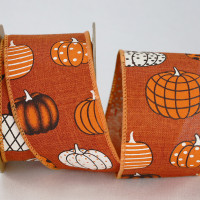 Wired  Multi Pumpkin Ribbon