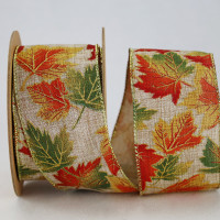 Wired Maple Leaf Ribbon
