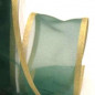 Majesty Sheer Organza with Metallic Edge