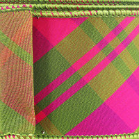 Wired Dupioni Bias Plaid Ribbon
