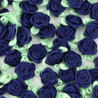 Satin Ribbon Mini Flowers