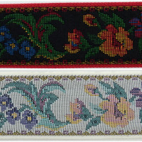 Jacquard Flower Bed Tapestry Weave