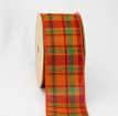 Wired Harvest Plaid Ribbon