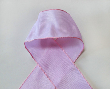Wired Woven Edge Taffeta Ribbon Pink