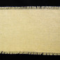 Linen Table Runner with Fringed Edge