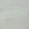 White Iridescent 5/8" Corsage Ribbon 50yd Spool