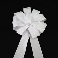 Wired Dupioni Sequins Taffeta Bow