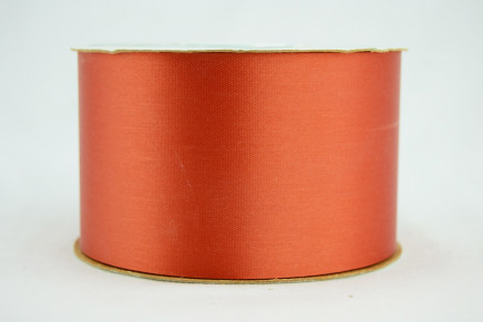 Outdoor Satin Acetate Ribbon Rust