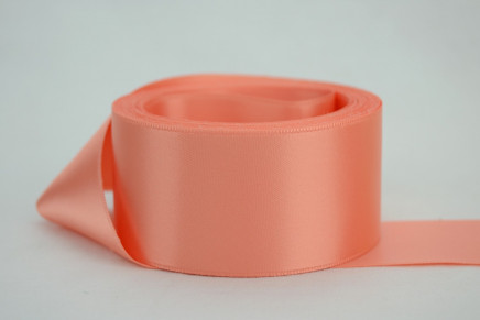 Double Faced Satin Salmon