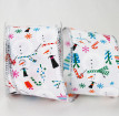 Snowman Print Wired Ribbon