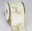 Regal Reindeer Christmas Wired Ribbon