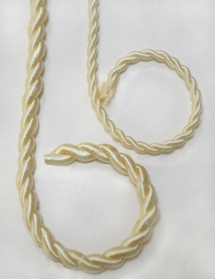Twisted Cord Rope 2 Ply Ivory