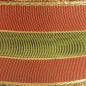 Wired Red & Gold Metallic Sheer