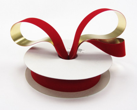 Waterproof Goldback Velvet Holiday Red