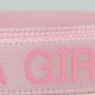 Single Faced Satin It's a Girl Print